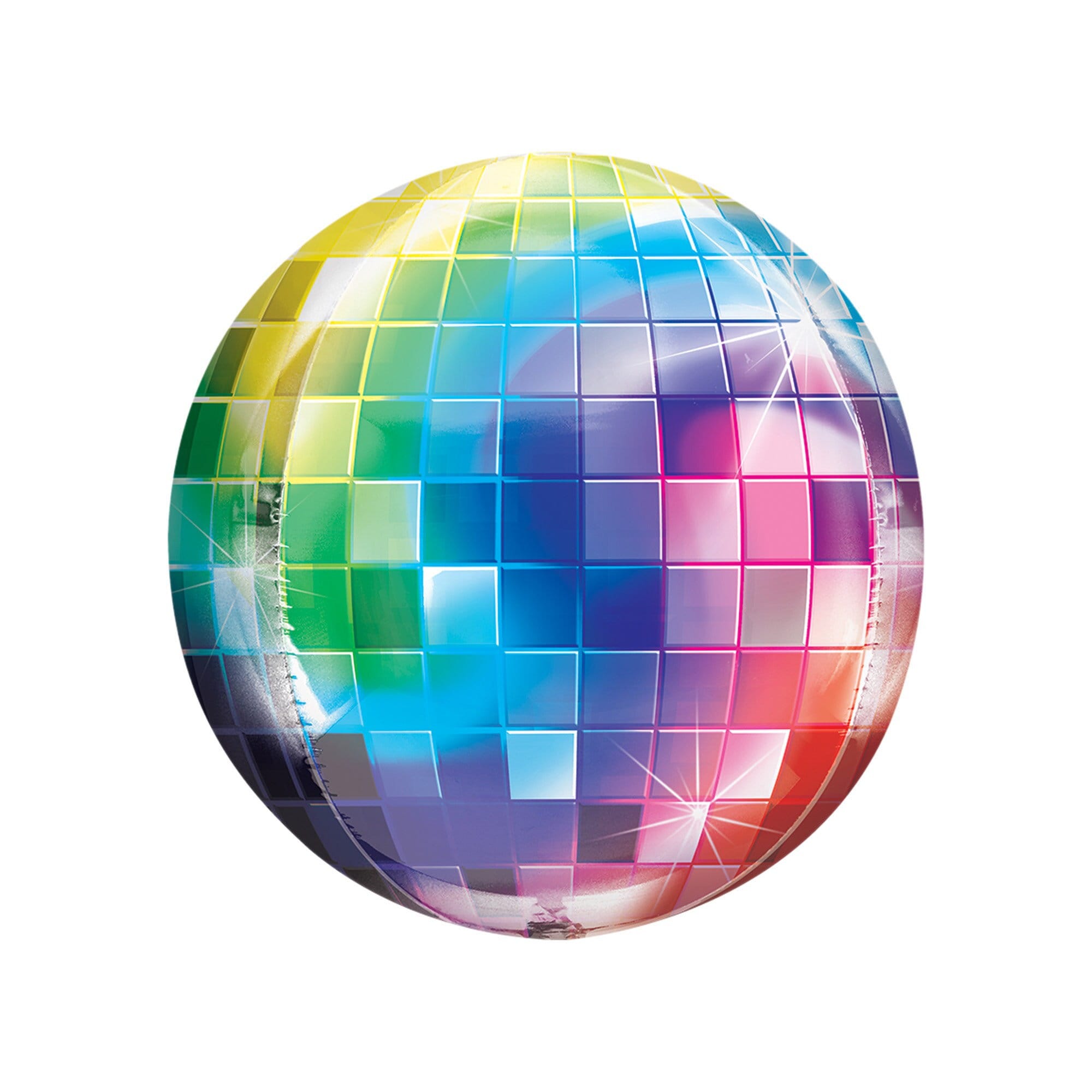 16 Disco Ball Balloon Rainbow Disco Balloon Dance Party Disco Party Disco  Fever Disco Night Decor Disco Decorations 70's Party Orbz Mylar 