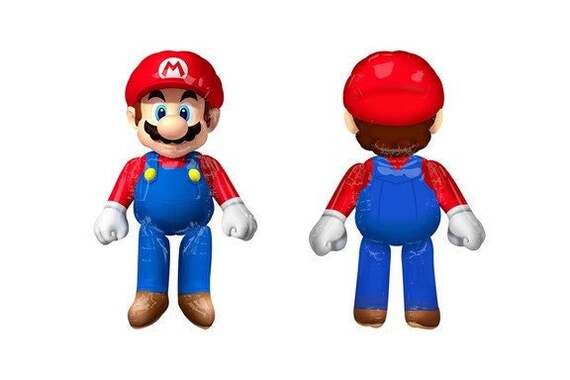 60 Super Mario Ballon Grandeur Nature Ballon Super Mario Etsy France
