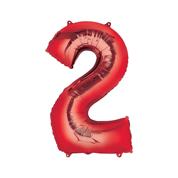 number 2 balloon