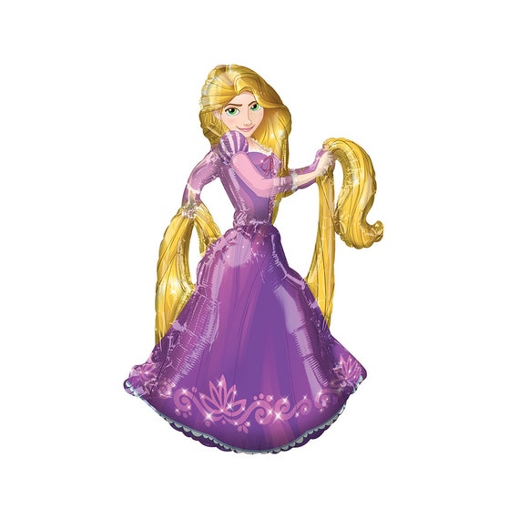 26'' Rapunzel Balloon Tangled Party Rapunzel Party Decor Rapunzel Birthday  Party Decorations Tangled Birthday Disney Princess Party Balloons