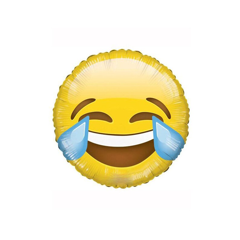 Emoji Balloons Laughing Crying Emoji Birthday Party Celebration Smiley Crying Emoji Balloon 18