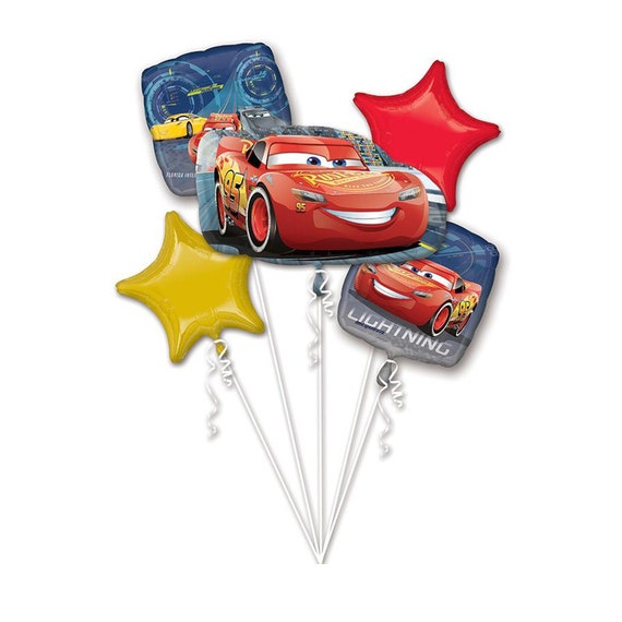 Negociar Desviación brillo Rayo McQueen Globo Disney Coches Globos Coches Tema de - Etsy España