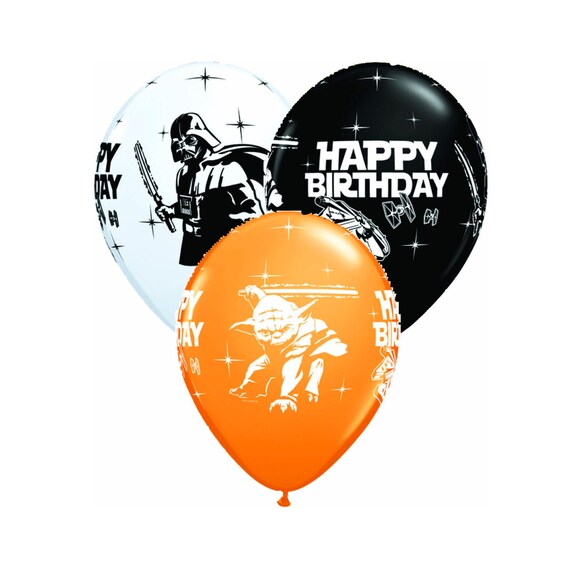 Star Wars Balloons Star Wars Birthday Star Wars Party Darth Vader