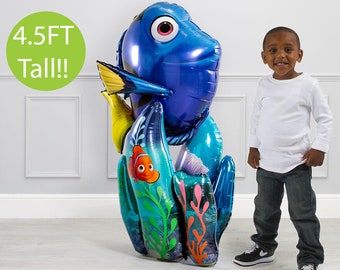 55" Dory Balloon - Nemo Birthday Party, Finding Dory Birthday Decor, Nemo Balloon, Nemo Party Decorations, Just Keep Swimming, Dory Party