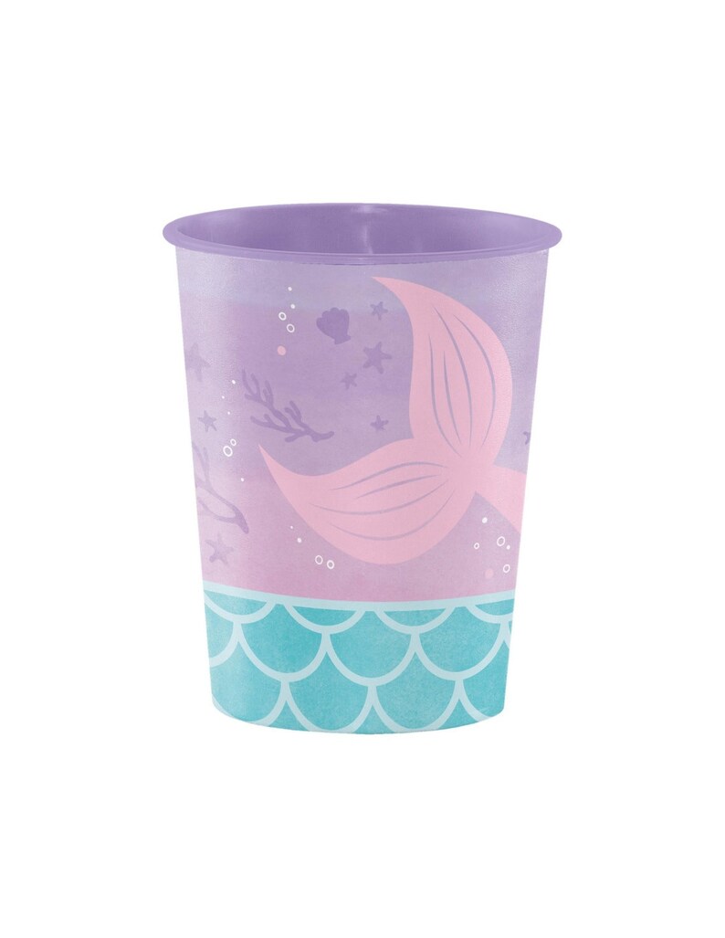 Mermaid Cups Mermaid Party Supplies Mermaid Party Decorations Mermaid Birthday Mermaid Baby Shower Mermaid Party Favors