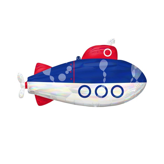 34 Submarine Balloon Submarine Birthday Submarine Party Etsy