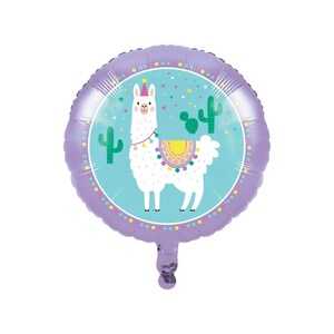 Llama Balloon - Llama Party Decorations, Llama Party Balloon, Llama Birthday, Llama Baby Shower, Llama Party Decor, Llama Themed Party - 18&quot;