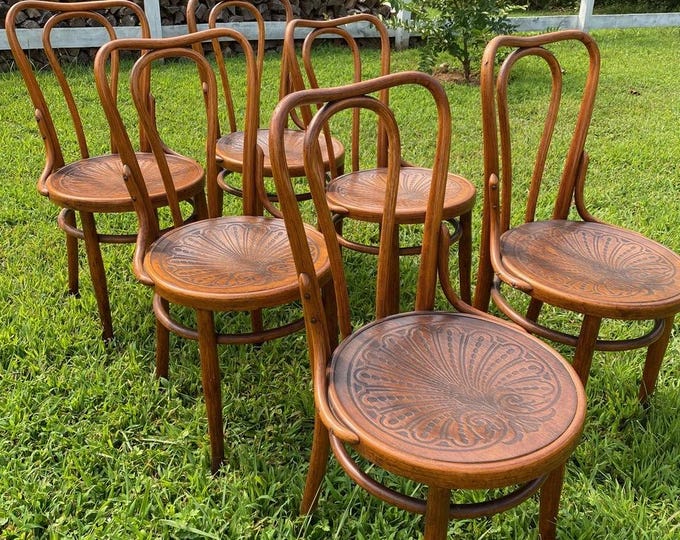 1895-1914, J&J Kohn Bentwood Chairs, Pre-Thonet Sequentially Numbered LOCAL PICKUP