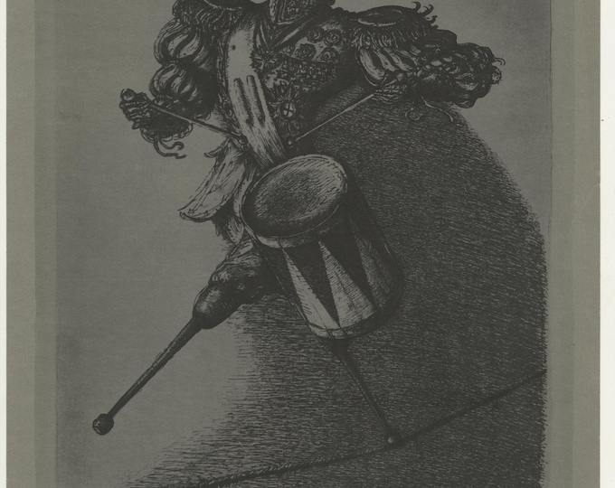 Der Trommler 1959 Lithograph by A. Paul Webler