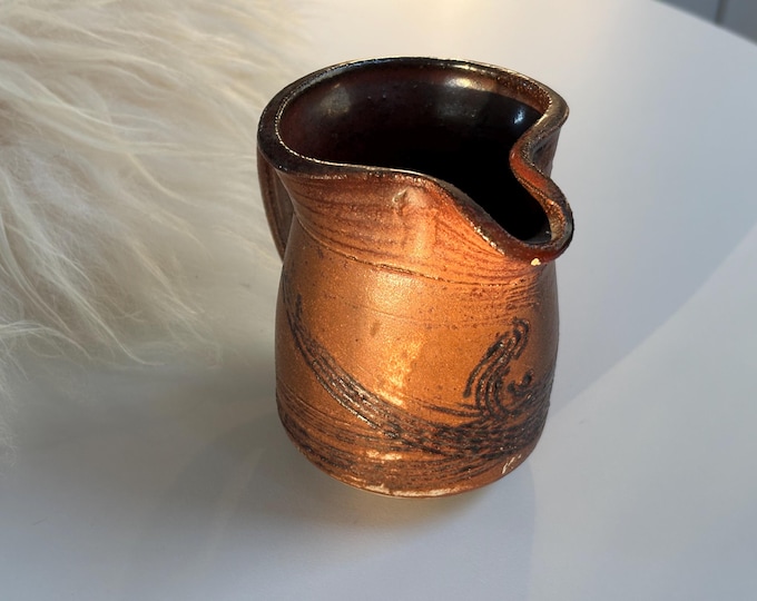 1960s Red Clay Pitcher/Creamer, Signed