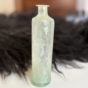 1800s Handblown Dug Glass Medicine Bottle 5.5”