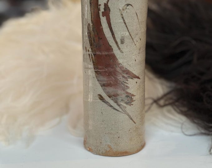 1970s Abstract Studio Pottery Vase