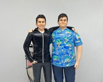 Anpassad figur med realistiska proportioner