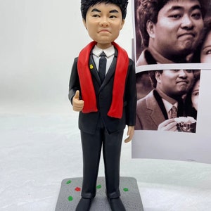 Custom figurine Personalized bobblehead / bubble head image 2