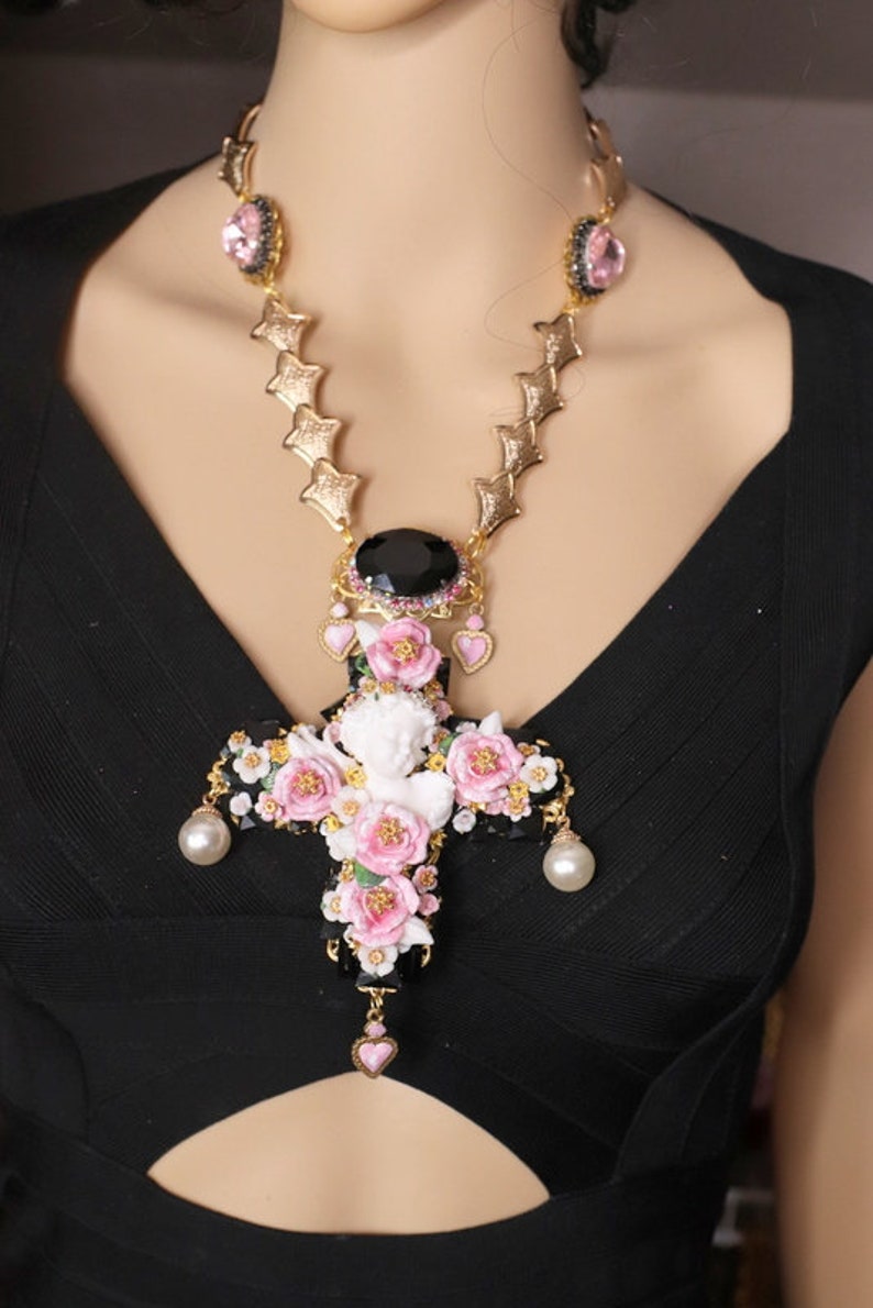 huge cross necklace