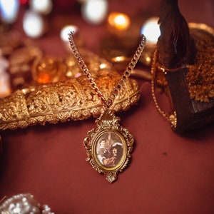 Baroque Massive Frame Portrait Pendant NO RESERVATIONS