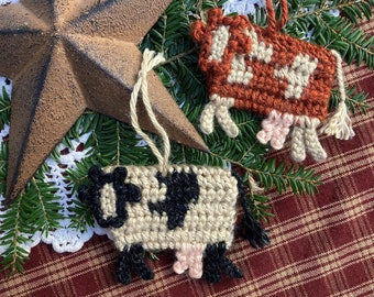 Cow Ornament (2 colors)