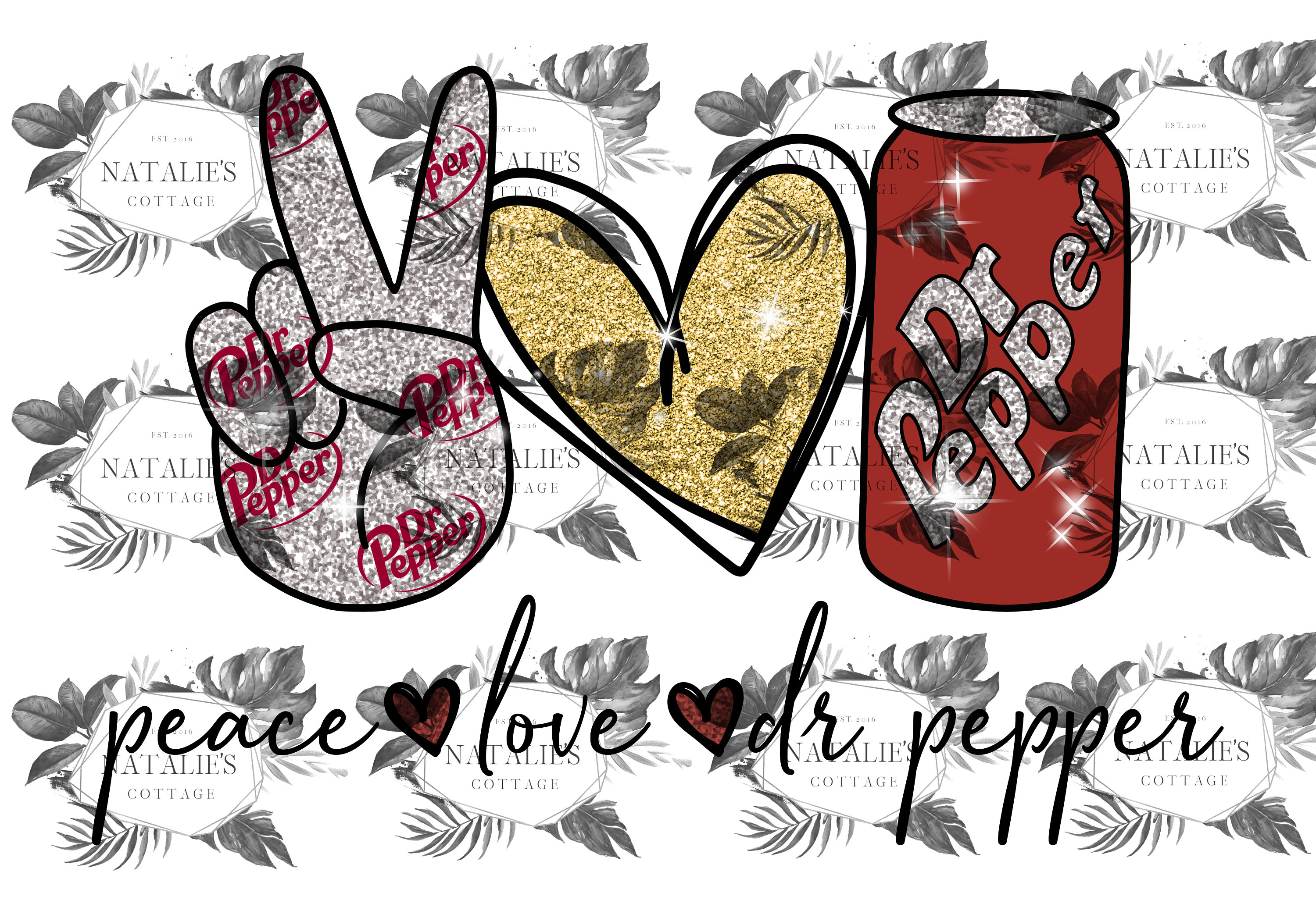 Peace love Dr Pepper PNG peace love sublimation designs | Etsy