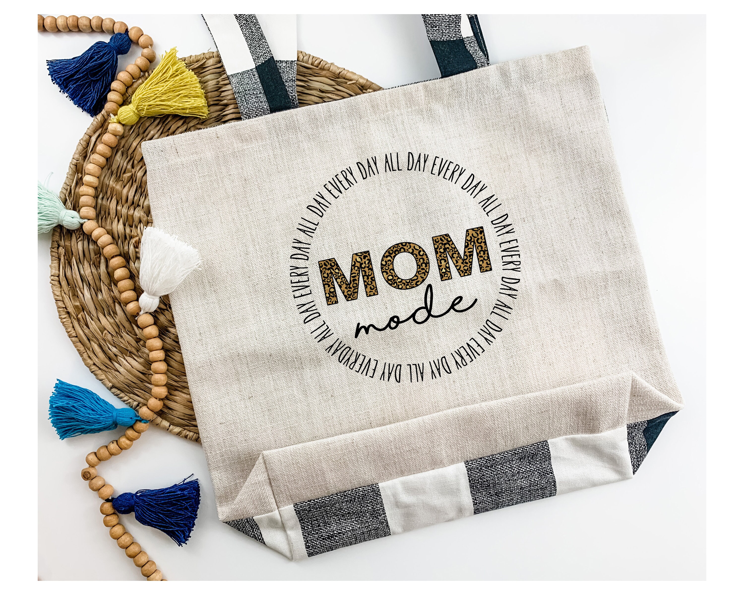 Mom Mode tote reusable bags cute tote bag Mom tote bag Etsy