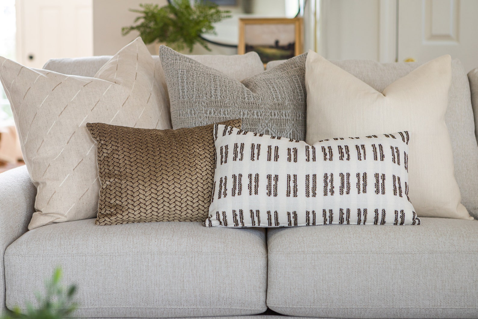 Hunter green pillow cover green pillow cover crypton woven Etsy