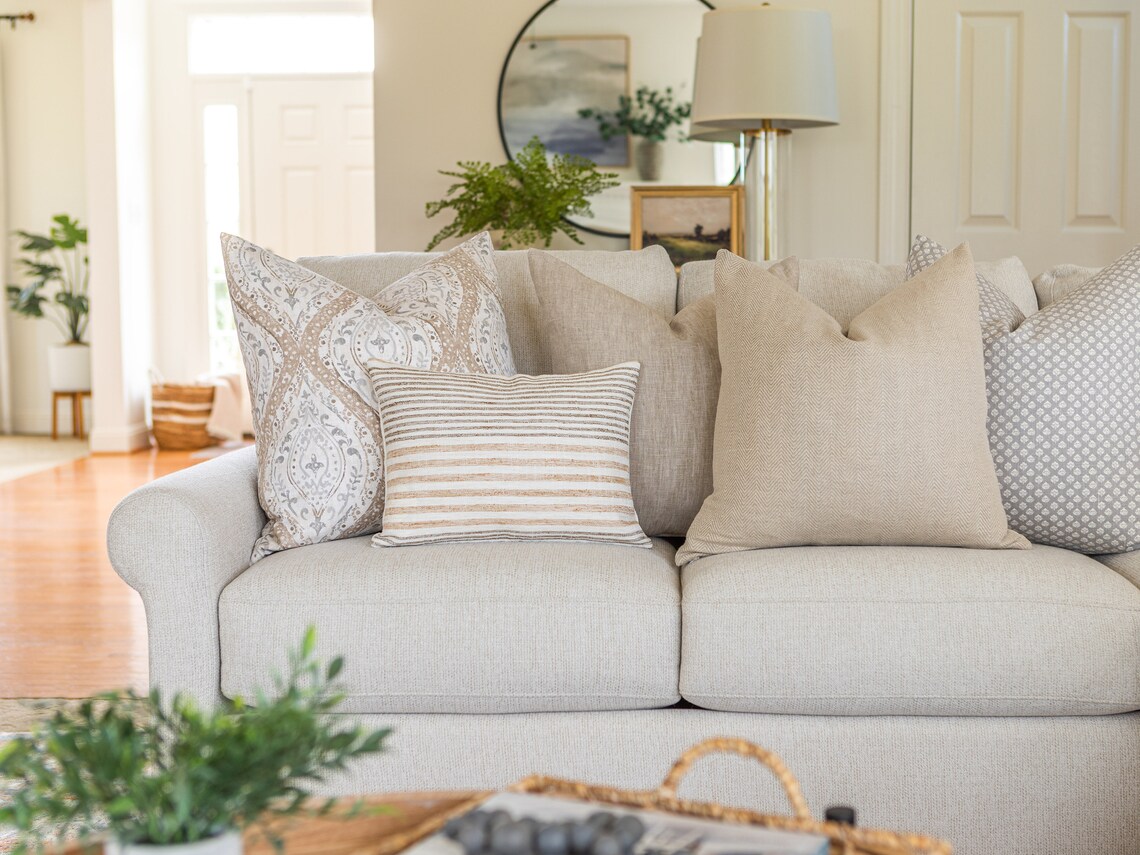 Earthy pillows earth tone pillow covers earth tone pillows Etsy