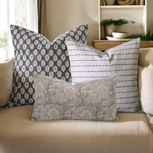 Moody pillow cover combo for beige couch pillow set of three pillows for a dark brown couch decor for bedroom pillow combination kids room