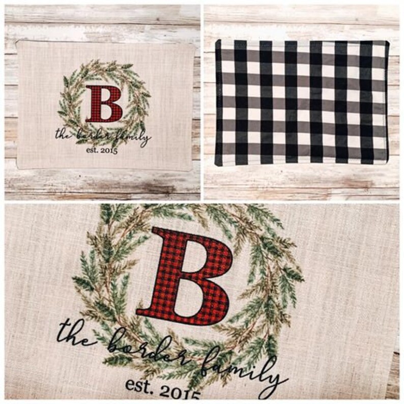 Sublimation placemat sublimation place mat placemat for Etsy