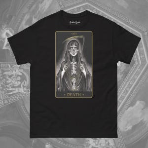 T-shirt unisexe Death Tarot Card
