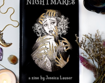 Inktober 2019 Zine "Nightmares" Illustrations & Short Stories