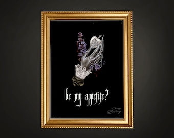 Nosferatu Valentine Art Print