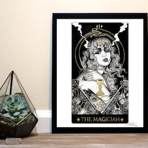 The Magician Tarot Card Art Print image 1