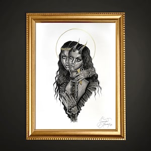 Masklophobia - Fear of Masks - Inktober Art Print