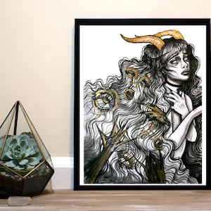 Hell - Inktober 2019 Art Print