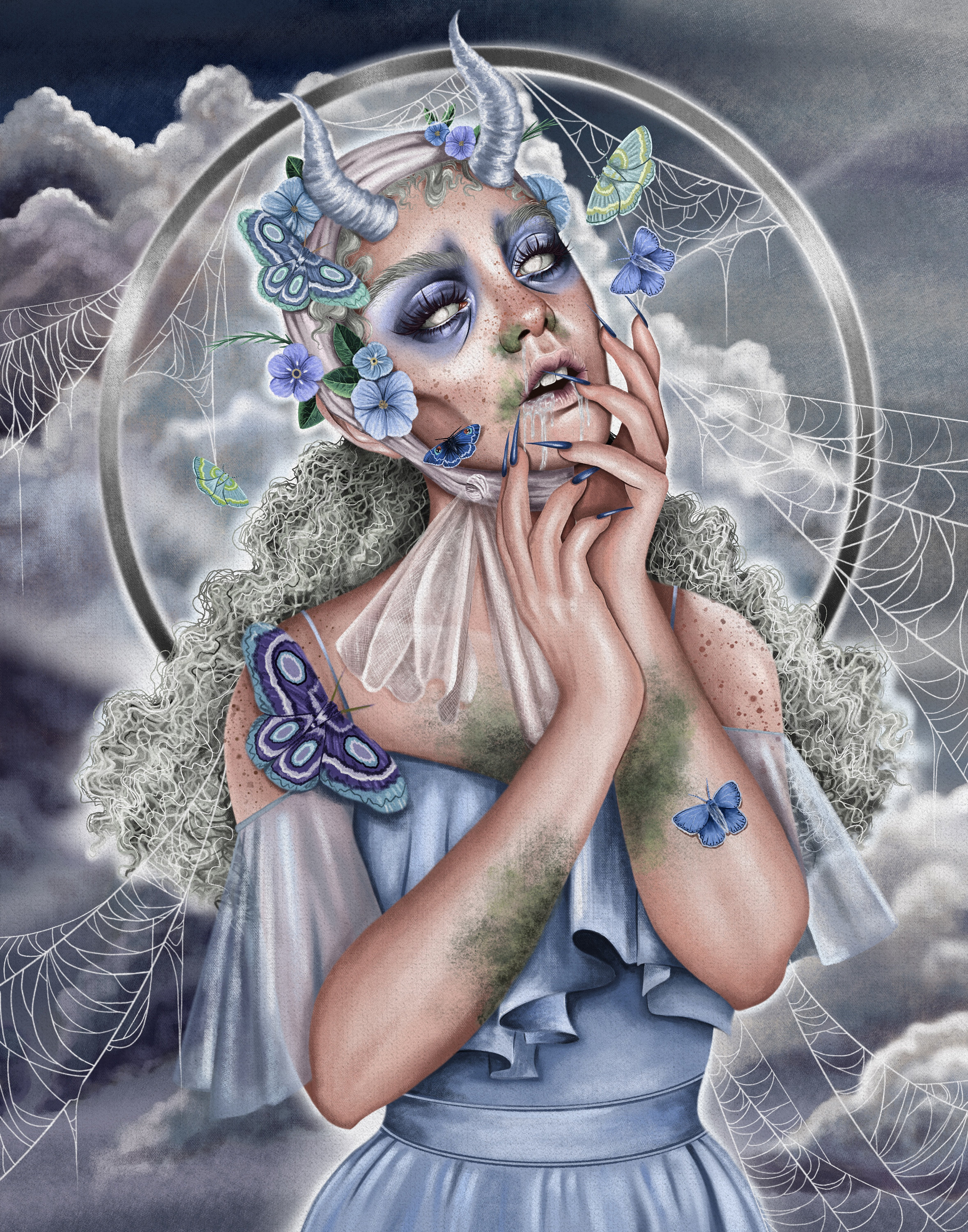 Sloth Seven Deadly Sins Illustration Art Print | Etsy