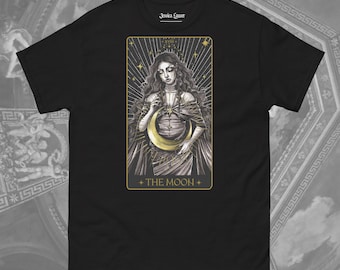 The Moon Tarot Card Unisex Tee