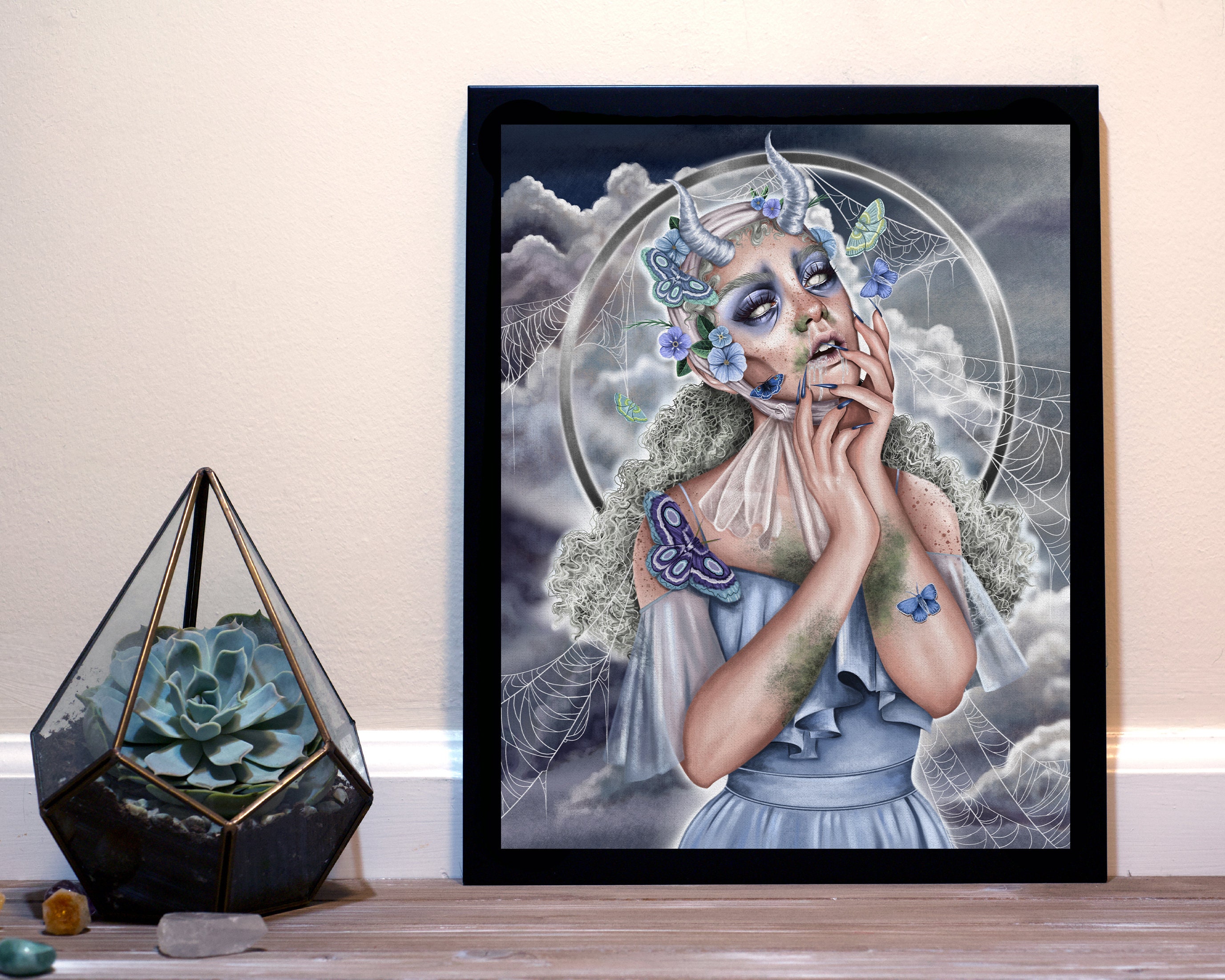 Sloth Seven Deadly Sins Illustration Art Print | Etsy