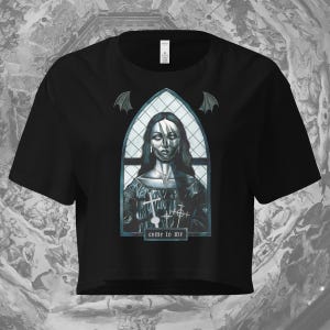 Nosferatu Crop Top