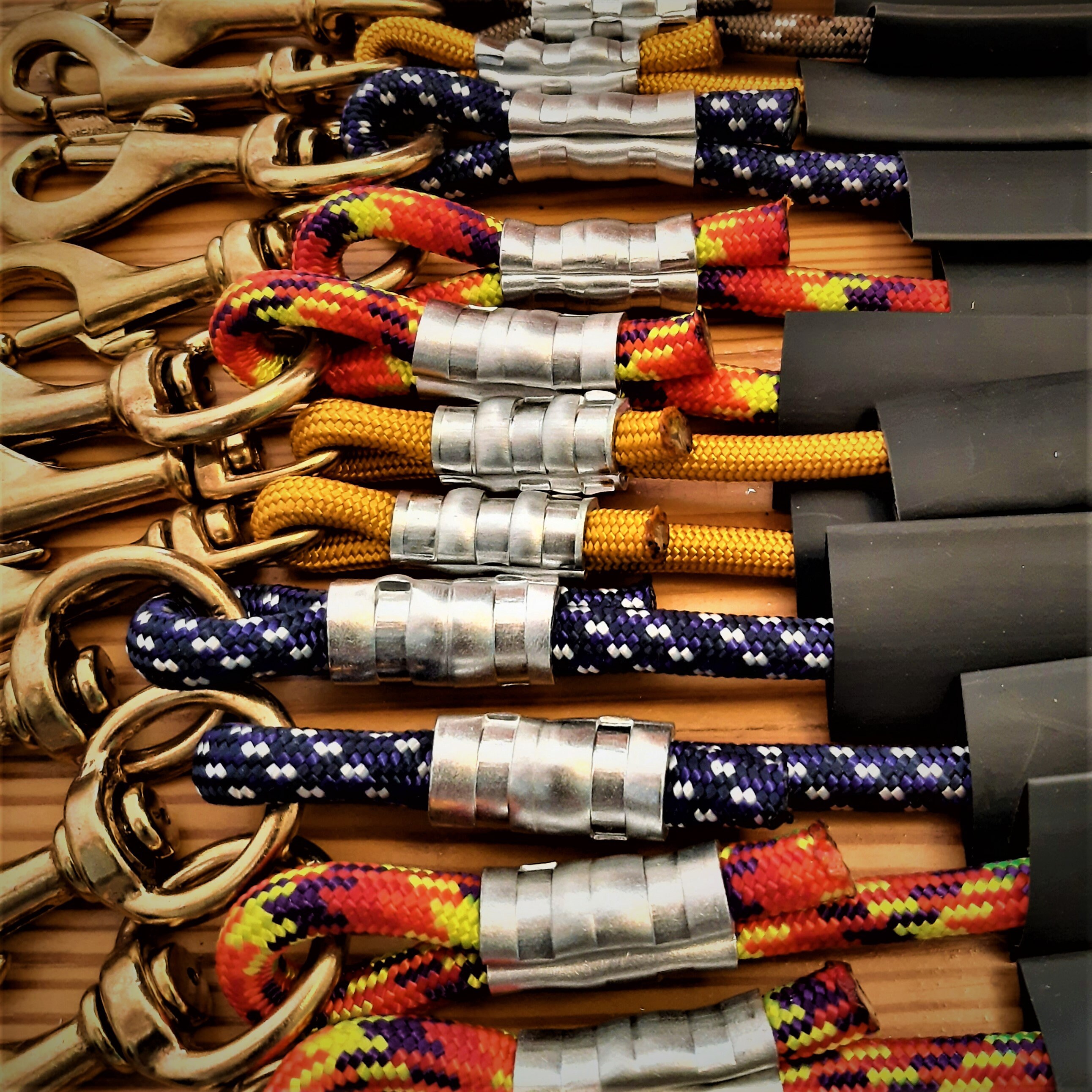 Goldenrod Paracord Dog Leash Small Dog Etsy