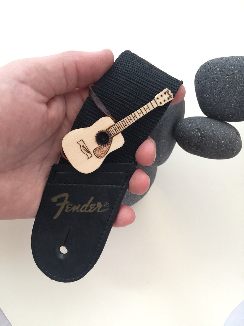 Guitar pin gift for men Male jewelry Acoustic guitar