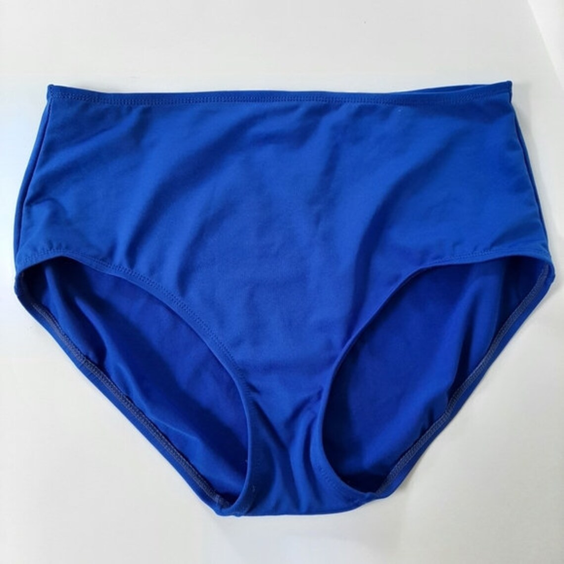 VTG Gabar Royal Blue High Waist Bikini Swim Bottoms Size | Etsy