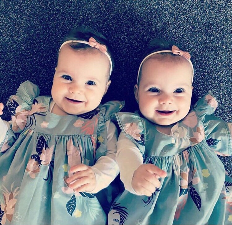 Linen Baby Bow Small Bow Headband Newborn Baby Headband Soft Linen