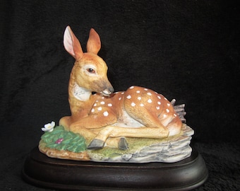Fawn Of White Tail by Andrea Vintage Porcelain #5806