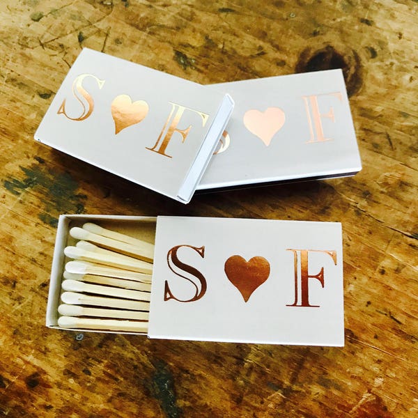 Personalized Matches Etsy