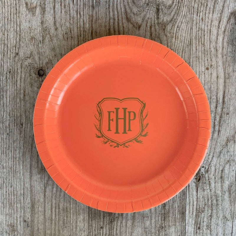 Wedding Plates Disposable Etsy