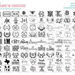 Personalized Cups, Shatterproof, Monogrammed, Custom, Frosted, Frost Flex, Cocktail Cups, Wine Cups, Party Cup, Wedding Cups, Shower Cups image 5