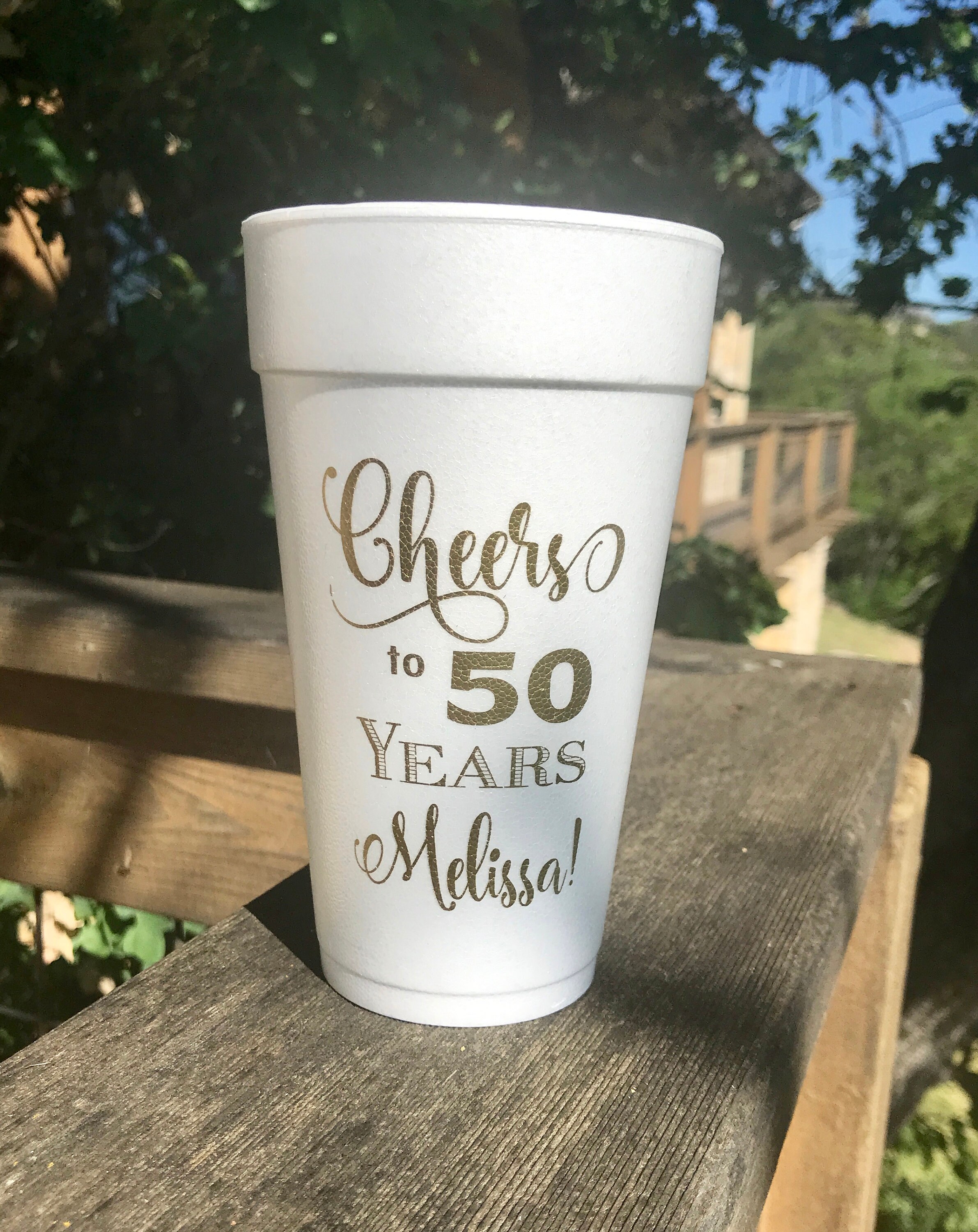 Monogrammed cups discount