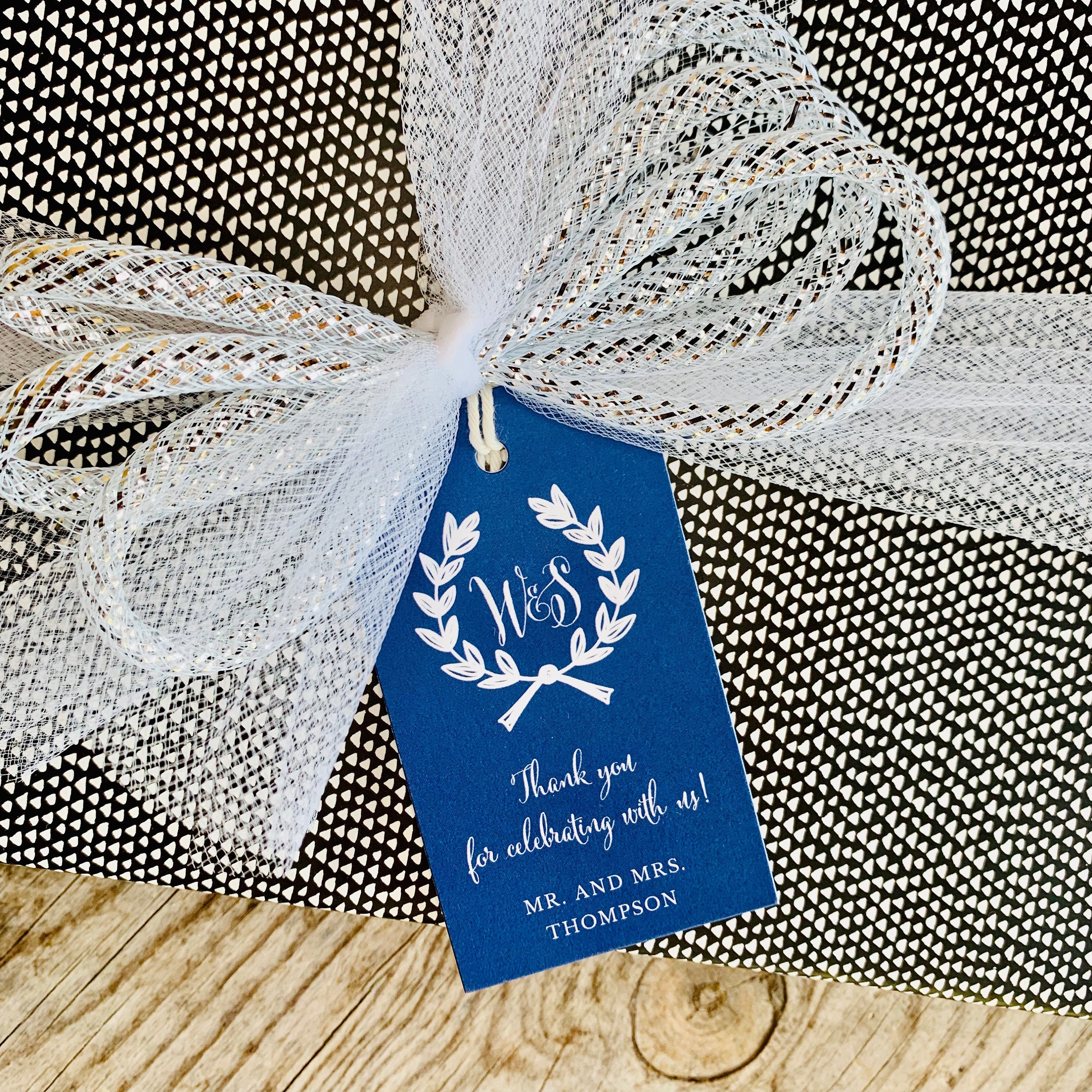 Personalized Gift Tag Hanging Tag String Custom Gift Wrap Etsy