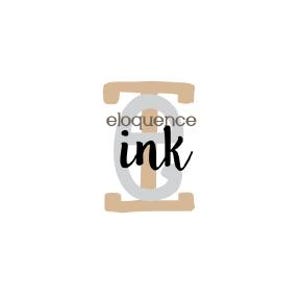 a black and white photo with the words'bloquence ink '