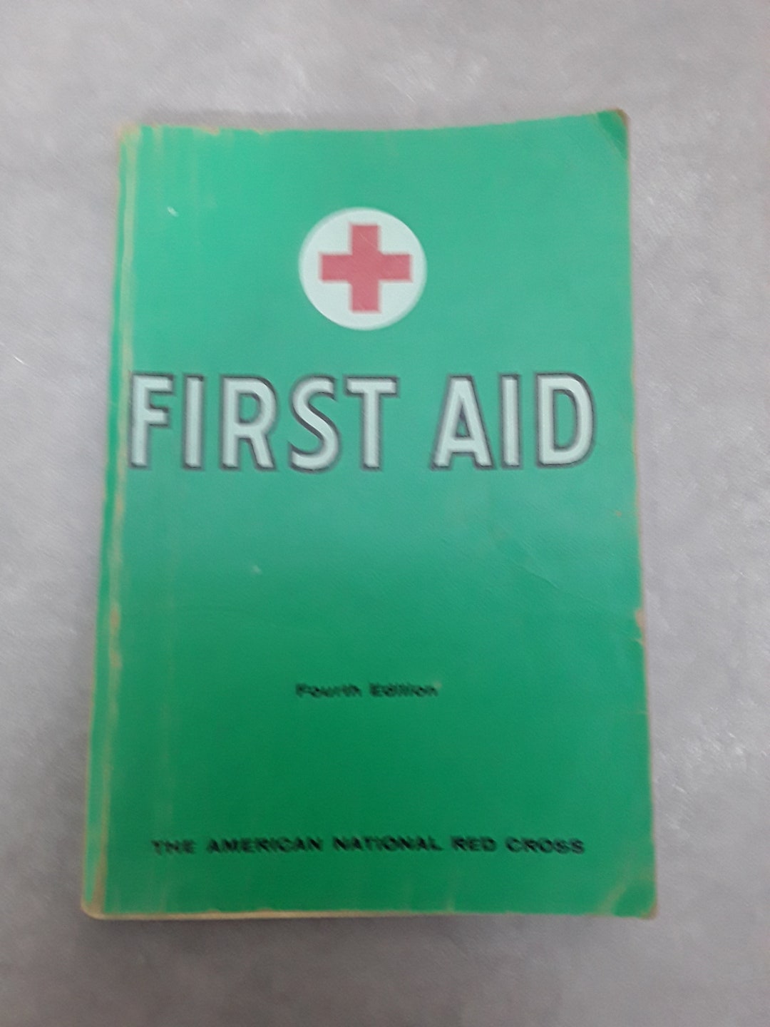 Vintage the American National Red Cross First Aid Textbook Etsy