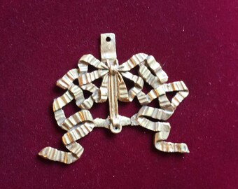 Antique French Brass Onlay Furniture hardware
